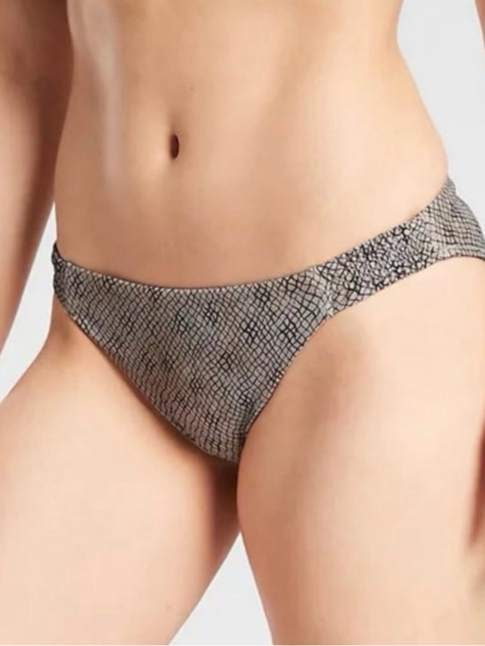 Athleta Sculpted Capri Medium Swim Bottom Taupe Size Medium NWT